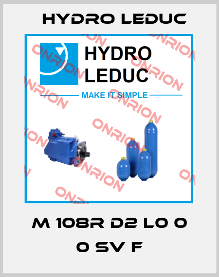 M 108R D2 L0 0 0 SV F Hydro Leduc