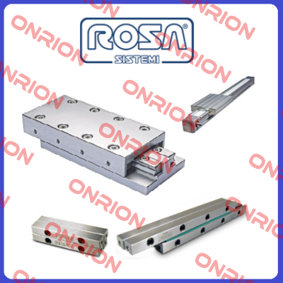 ROSA guide trolley, flange long ROSA SISTEMI