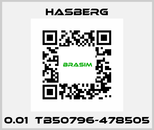 0.01	TB50796-478505 Hasberg