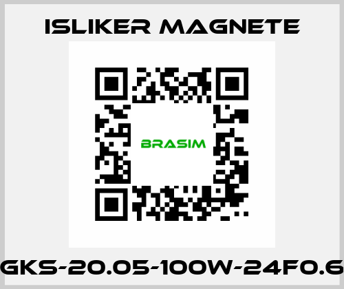 GKs-20.05-100W-24F0.6 ISLIKER MAGNETE