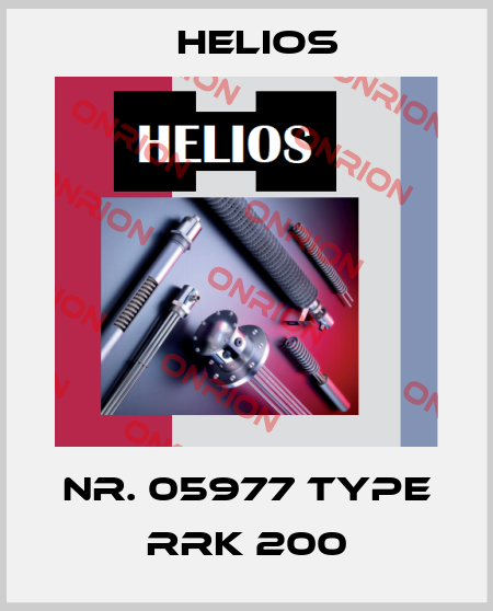 Nr. 05977 Type RRK 200 Helios