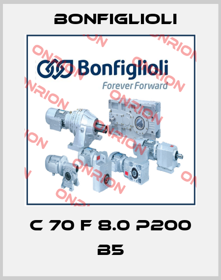 C 70 F 8.0 P200 B5 Bonfiglioli