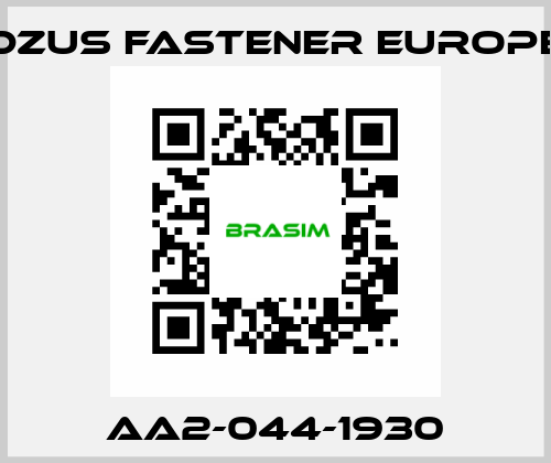 AA2-044-1930 Dzus Fastener Europe