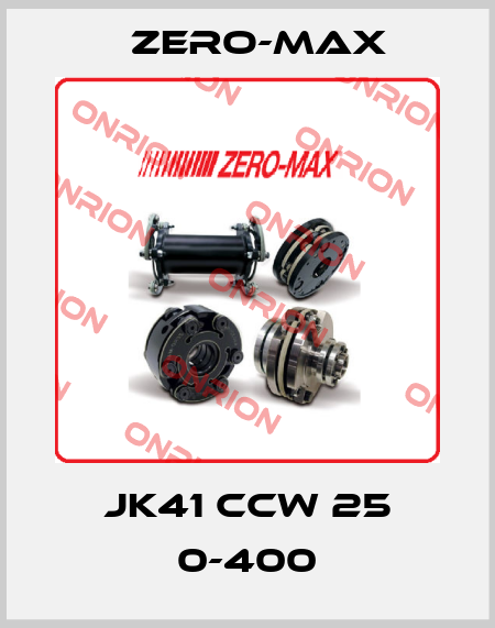 JK41 CCW 25 0-400 ZERO-MAX