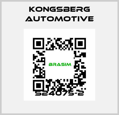 S24075-2 Kongsberg Automotive