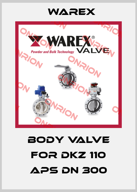 body valve for DKZ 110 APS DN 300 Warex