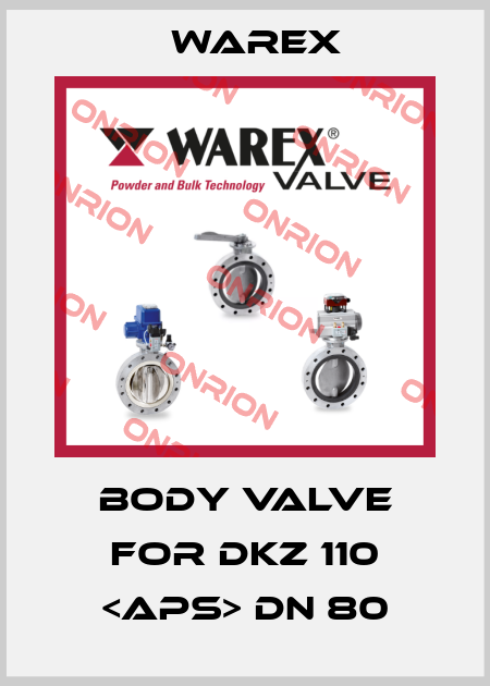 body valve for DKZ 110 <APS> DN 80 Warex