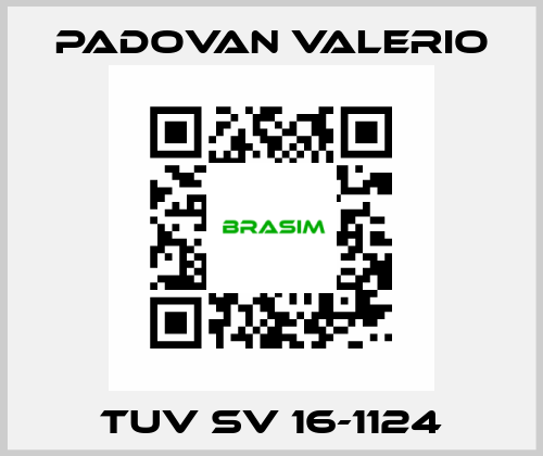 TUV SV 16-1124 PADOVAN VALERIO