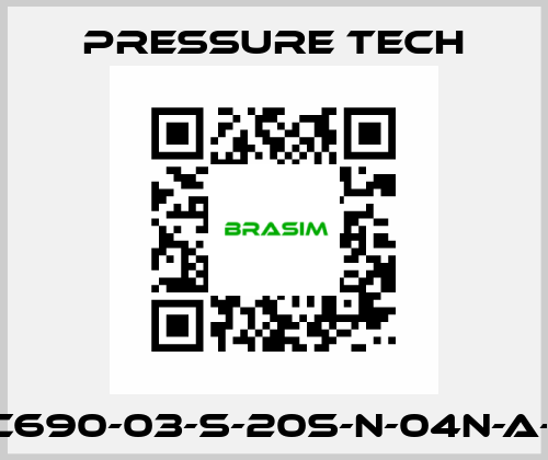 LGC690-03-S-20S-N-04N-A-SV Pressure Tech