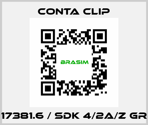 17381.6 / SDK 4/2A/Z GR Conta Clip