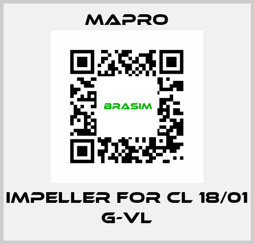 IMPELLER for CL 18/01 G-VL Mapro