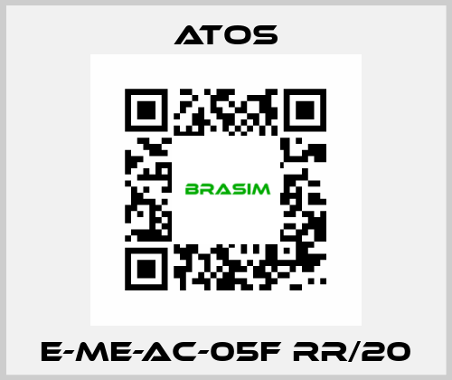 E-ME-AC-05F RR/20 Atos