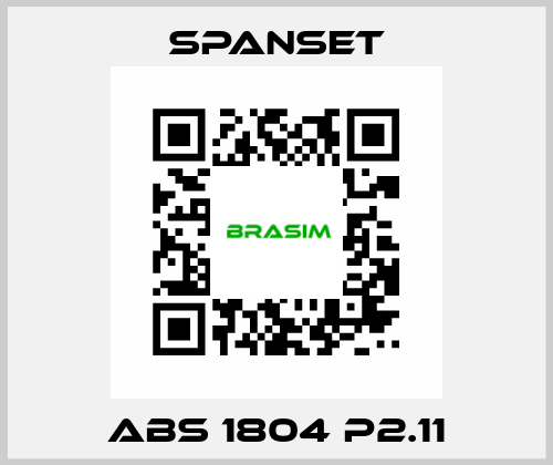 ABS 1804 P2.11 SpanSet