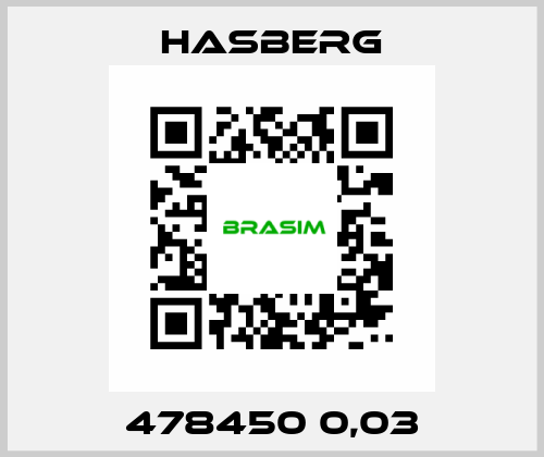 478450 0,03 Hasberg