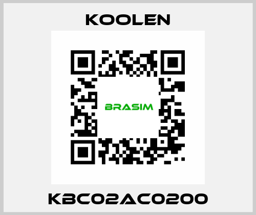 KBC02AC0200 Koolen