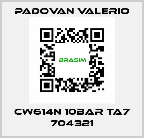 CW614N 10BAR TA7 704321 PADOVAN VALERIO