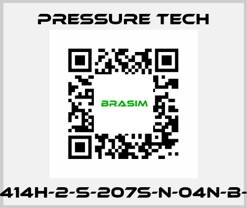 MF414H-2-S-207S-N-04N-B-SV Pressure Tech