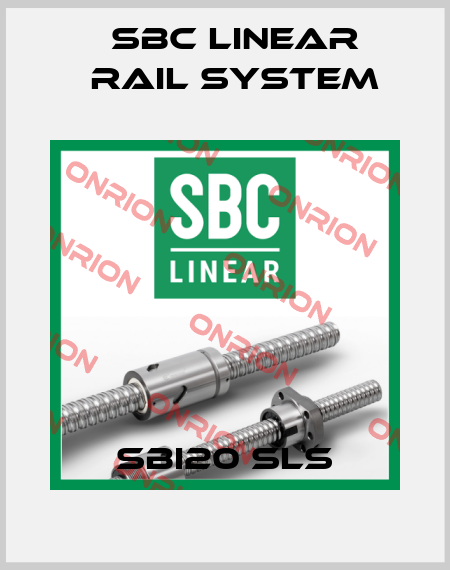 SBI20 SLS SBC Linear Rail System