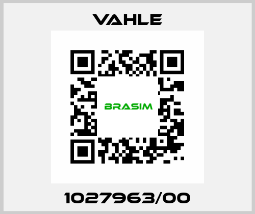 1027963/00 Vahle