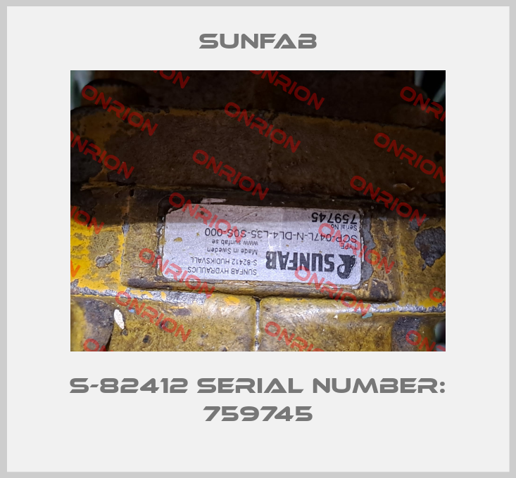 S-82412 serial number: 759745-big