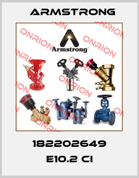 182202649 E10.2 CI Armstrong