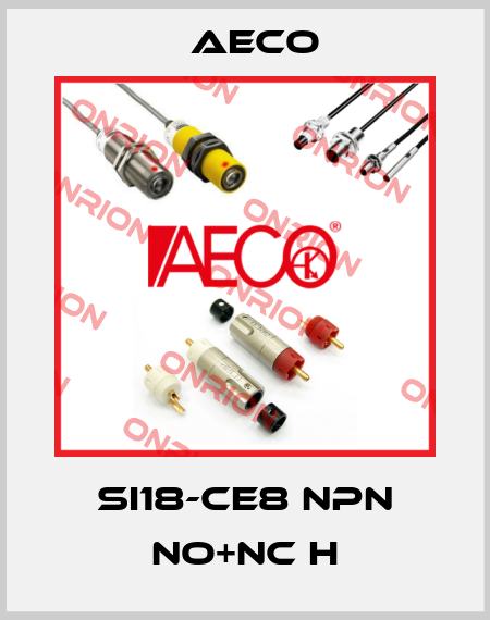 SI18-CE8 NPN NO+NC H Aeco