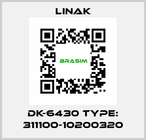 DK-6430 Type: 311100-10200320 Linak
