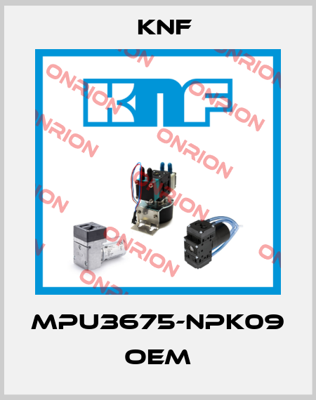MPU3675-NPK09 OEM KNF