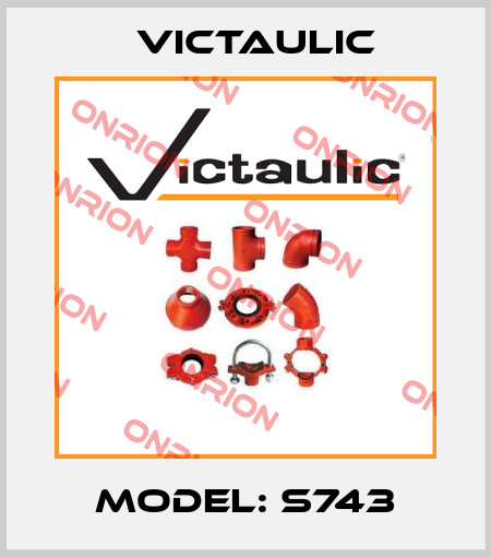Model: S743 Victaulic