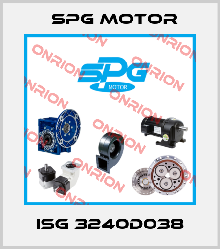 ISG 3240D038 Spg Motor
