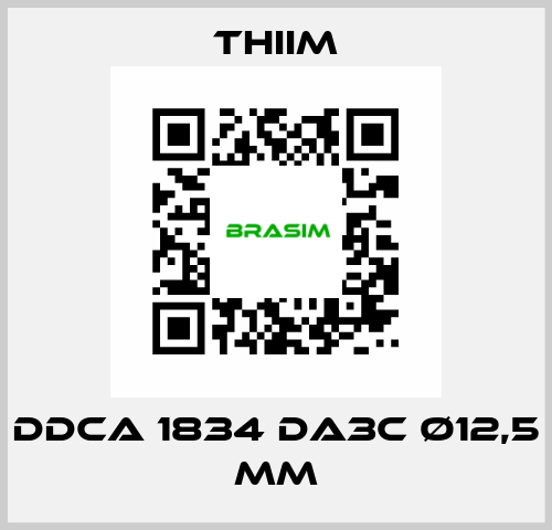 DDCA 1834 DA3C Ø12,5 MM Thiim