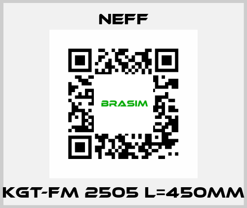 KGT-FM 2505 L=450MM Neff