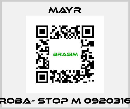 ROBA- stop M 0920316 Mayr