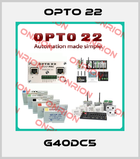 G40DC5 Opto 22