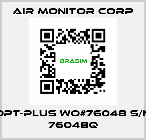 DPT-plus WO#76048 S/N 76048Q AIR MONITOR CORP