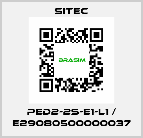 PED2-2S-E1-L1 / E29080500000037 SITEC