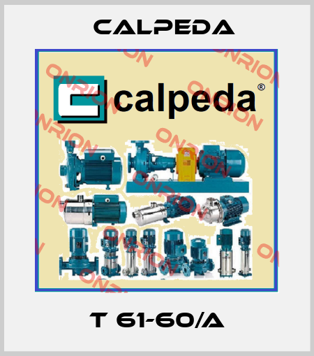 T 61-60/A Calpeda