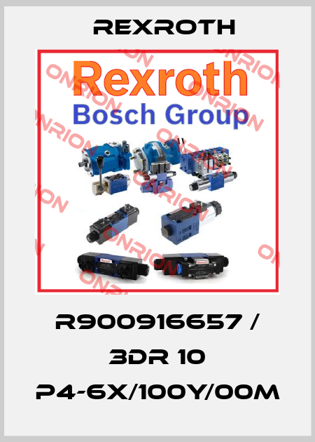 R900916657 / 3DR 10 P4-6X/100Y/00M Rexroth