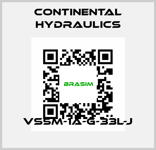 VS5M-1A-G-33L-J Continental Hydraulics