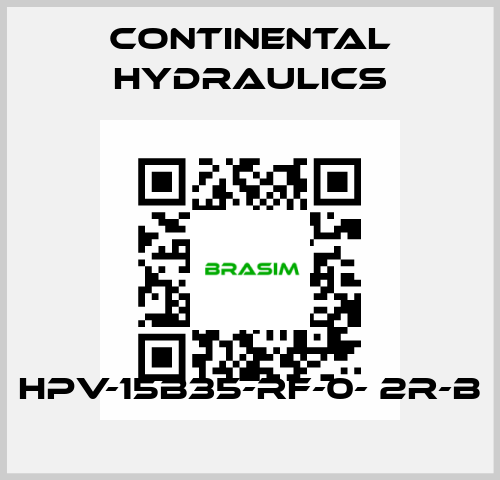 HPV-15B35-RF-0- 2R-B Continental Hydraulics