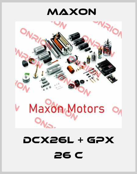 DCX26L + GPX 26 C Maxon