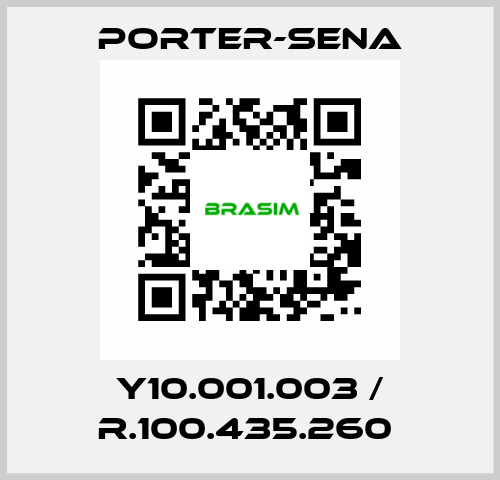 Y10.001.003 / R.100.435.260  PORTER-SENA