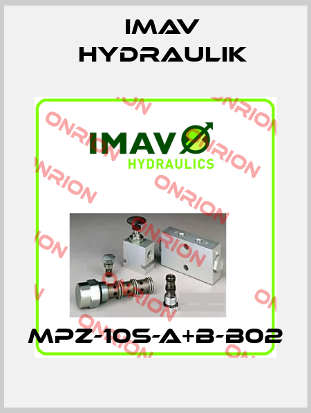 MPZ-10S-A+B-B02 IMAV Hydraulik