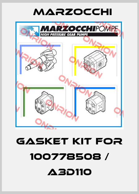 Gasket kit for 100778508 / A3D110 Marzocchi