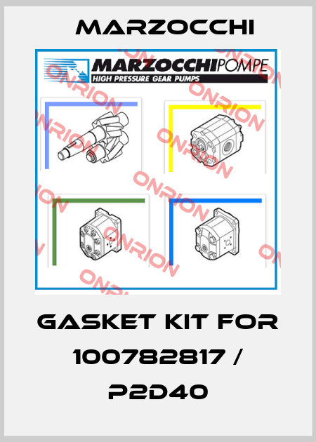 Gasket kit for 100782817 / P2D40 Marzocchi
