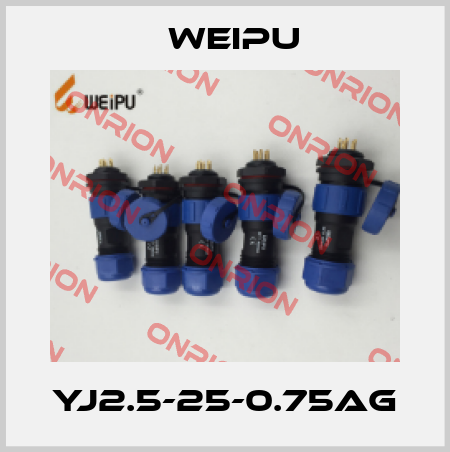 YJ2.5-25-0.75AG Weipu