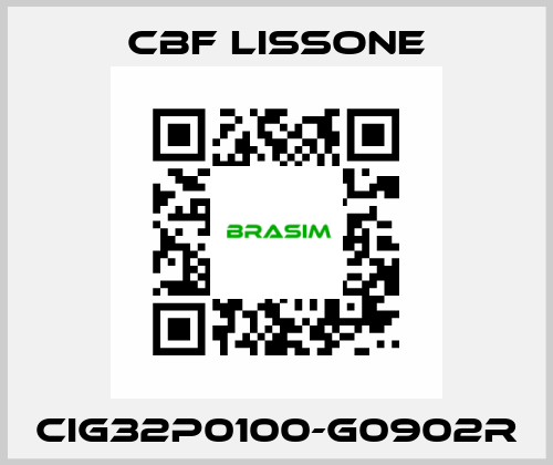 CIG32P0100-G0902R CBF LISSONE