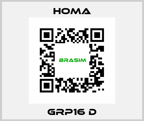 GRP16 D HOMA