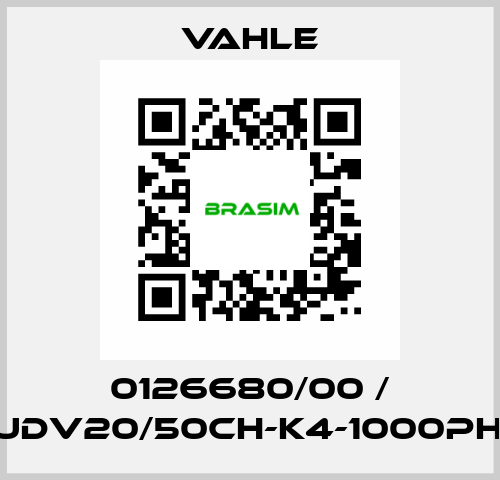 0126680/00 / DT-UDV20/50CH-K4-1000PH-DB Vahle