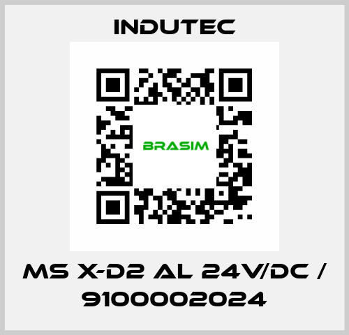 MS X-D2 AL 24V/DC / 9100002024 Indutec